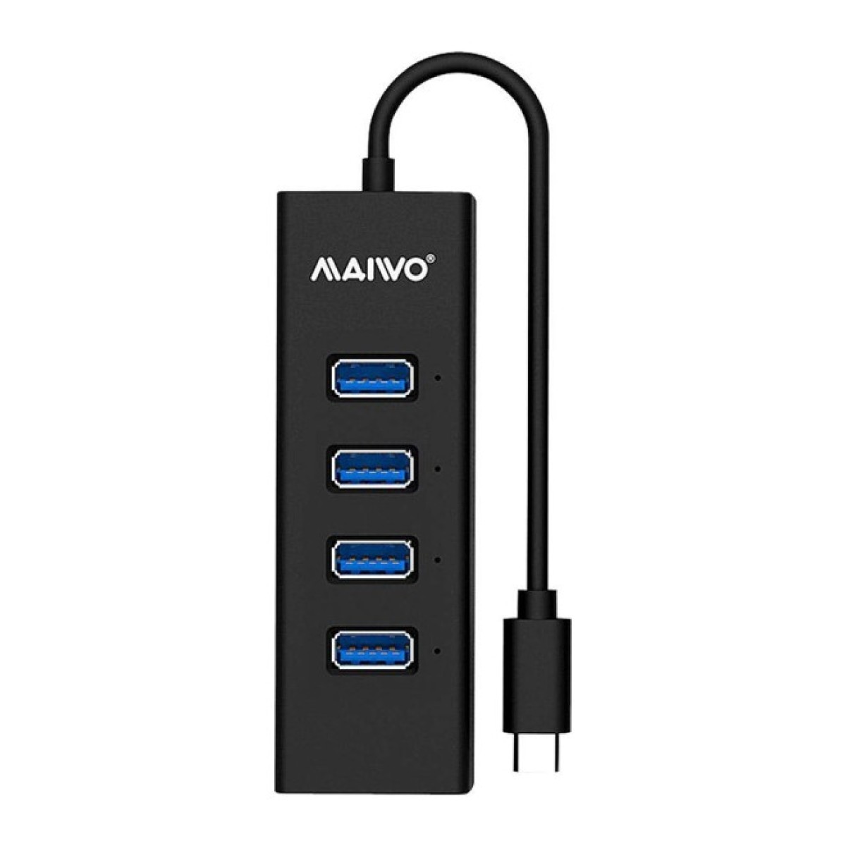 Концентратор Maiwo USB Type-C to 4х USB3.0 cable 15 cm (KH304C) 256_256.jpg
