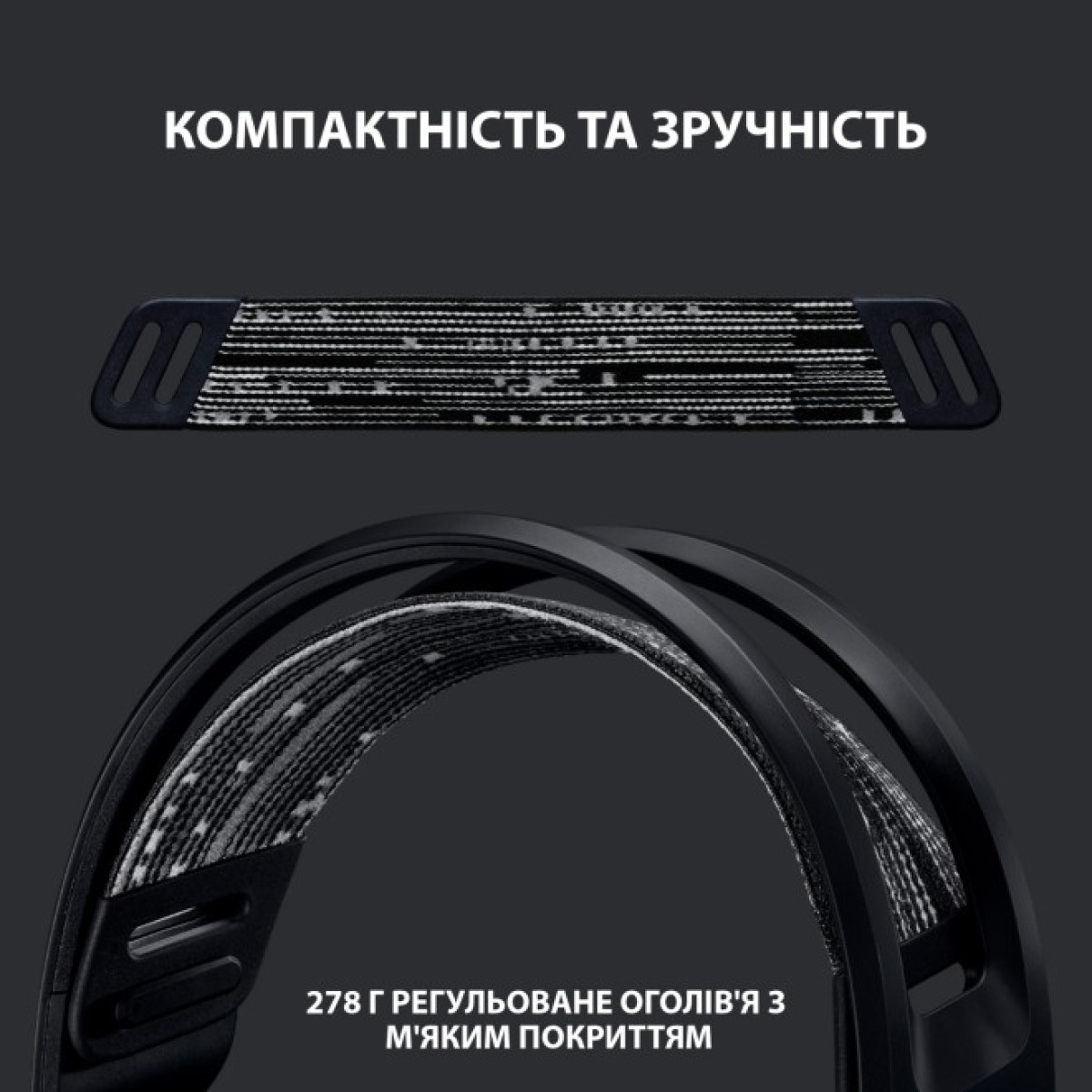 Навушники Logitech G733 Lightspeed Wireless RGB Gaming Headset Black (981-000864) 98_98.jpg - фото 3