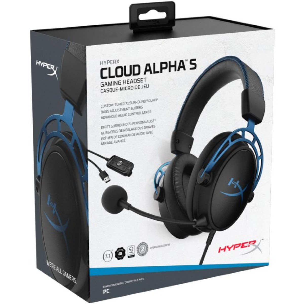 Наушники HyperX Cloud Alpha S 7.1 (4P5L3AA) 98_98.jpg - фото 2