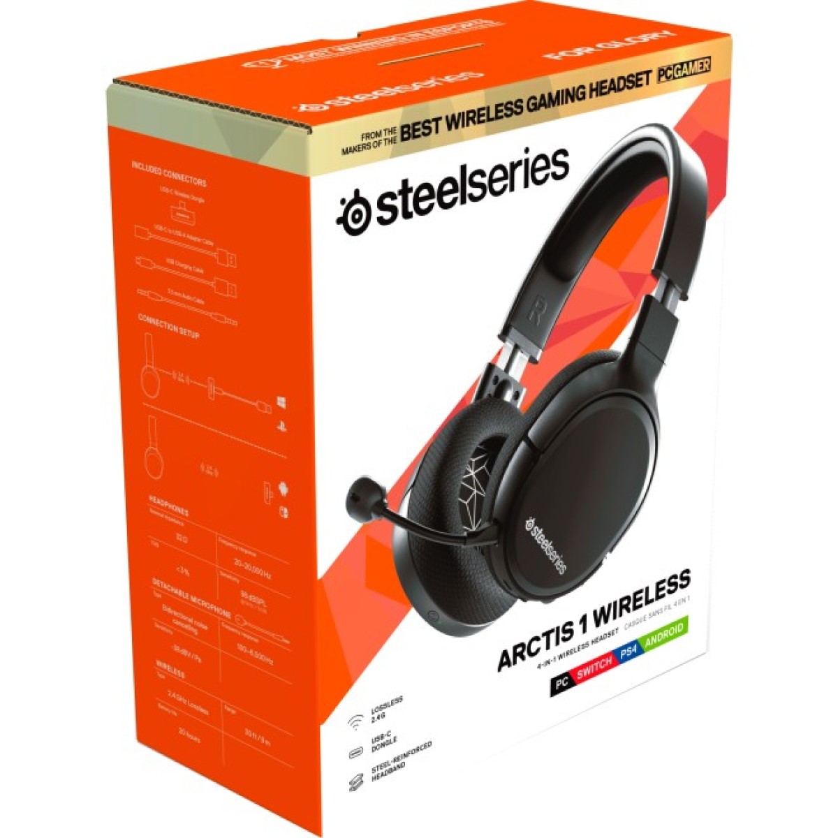 Наушники SteelSeries Arctis 1 Wireless (SS61512) 98_98.jpg - фото 4