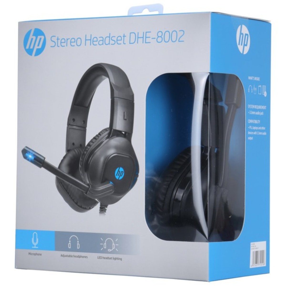 Наушники HP DHE-8002 Gaming Headset Red LED Black (DHE-8002) 98_98.jpg - фото 6