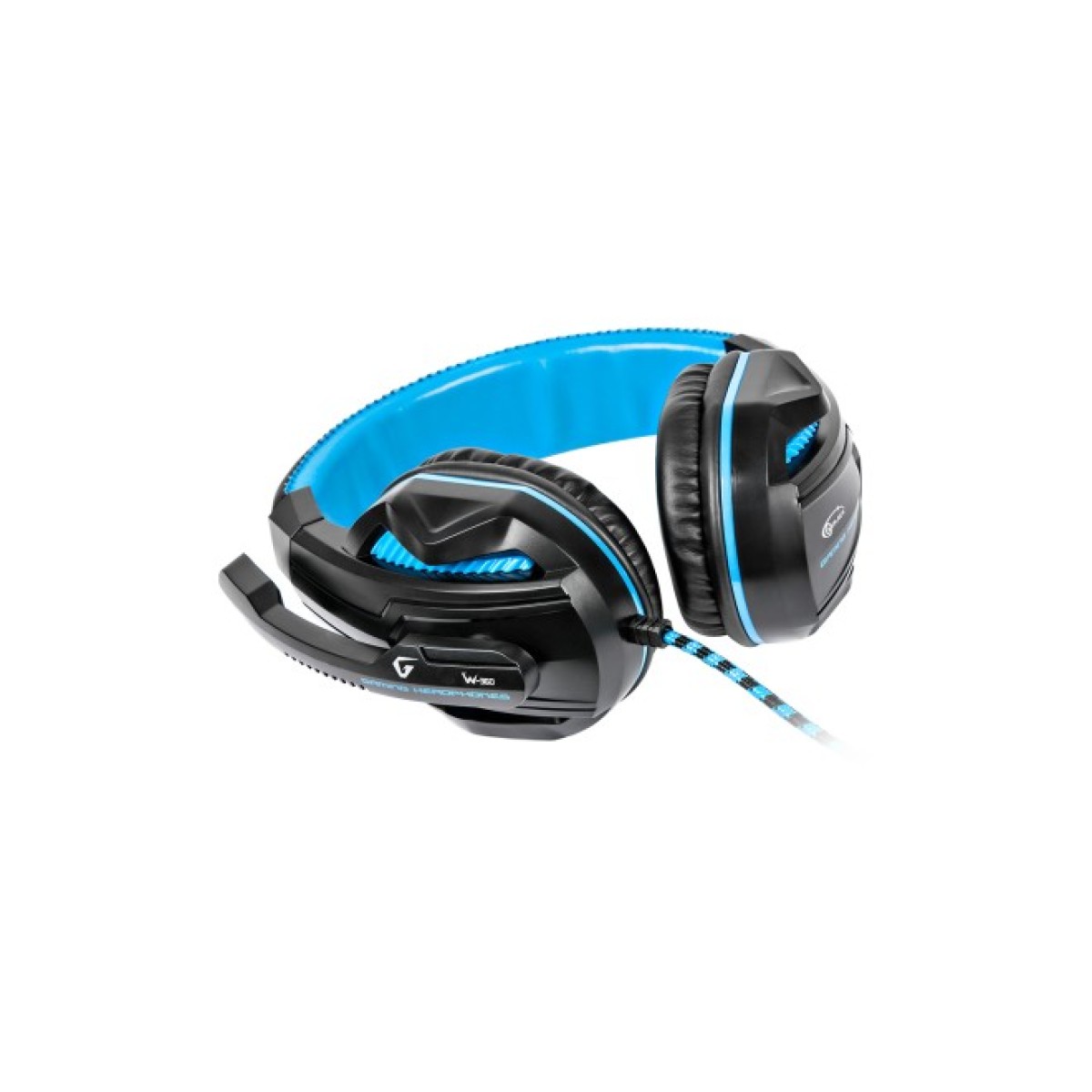 Наушники Gemix W-360 black-blue 98_98.jpg - фото 3