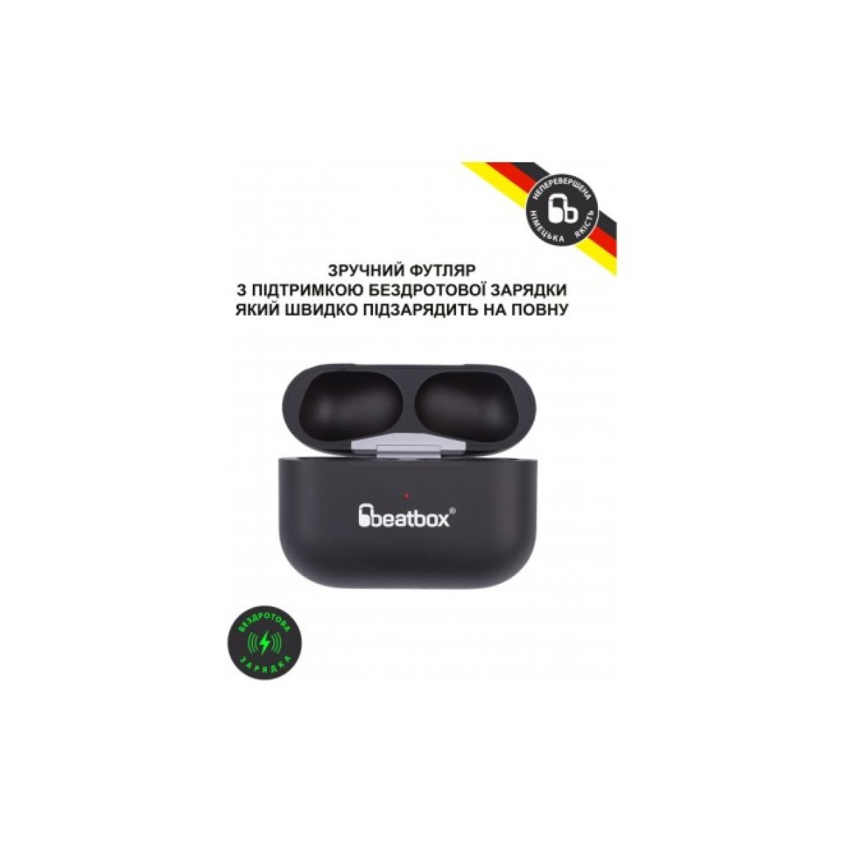 Навушники BeatBox PODS PRO 1 Wireless charging black (bbppro1wcb) 98_98.jpg - фото 2