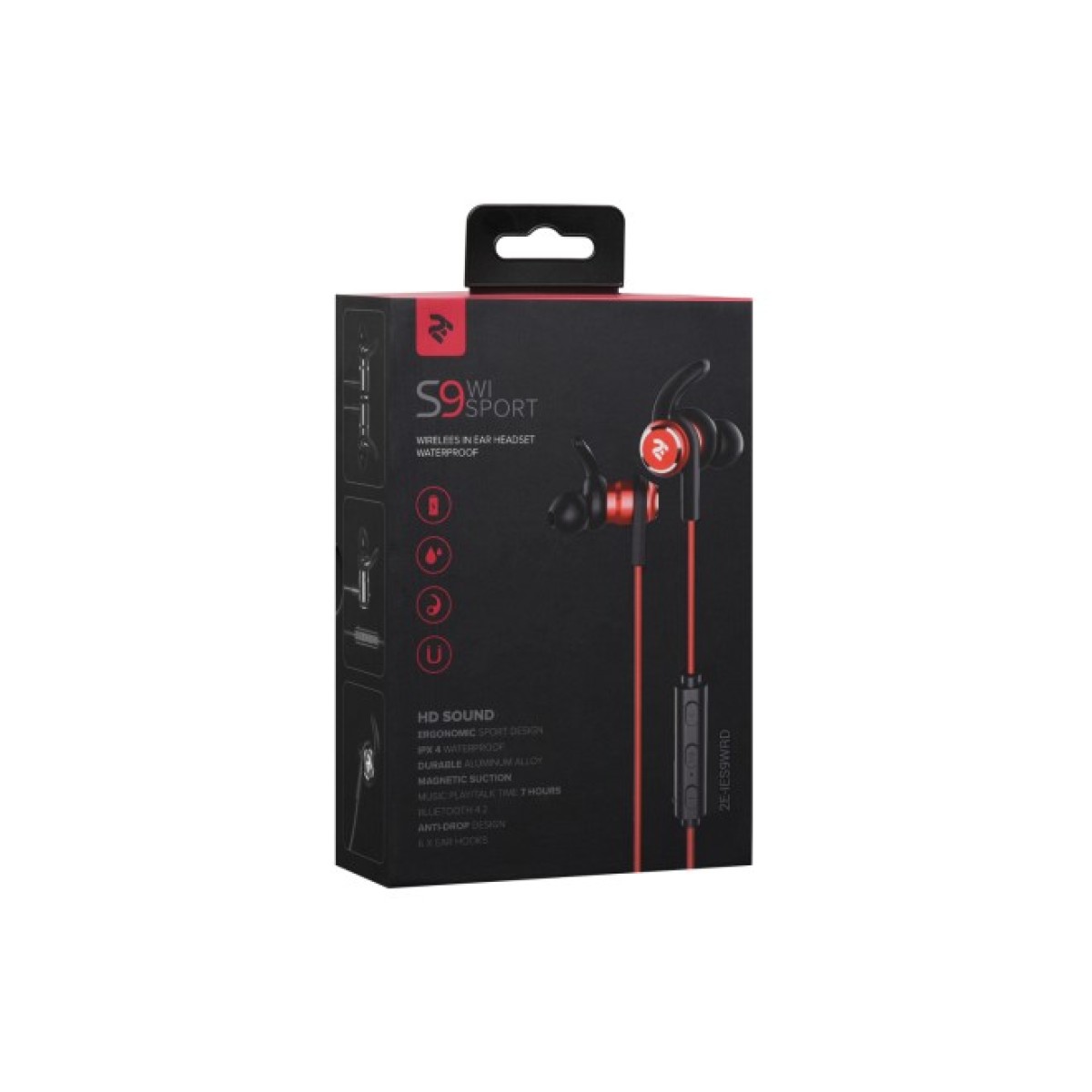 Навушники 2E S9 WiSport Wireless In Ear Headset Waterproof (2E-IES9WRD) 98_98.jpg - фото 4