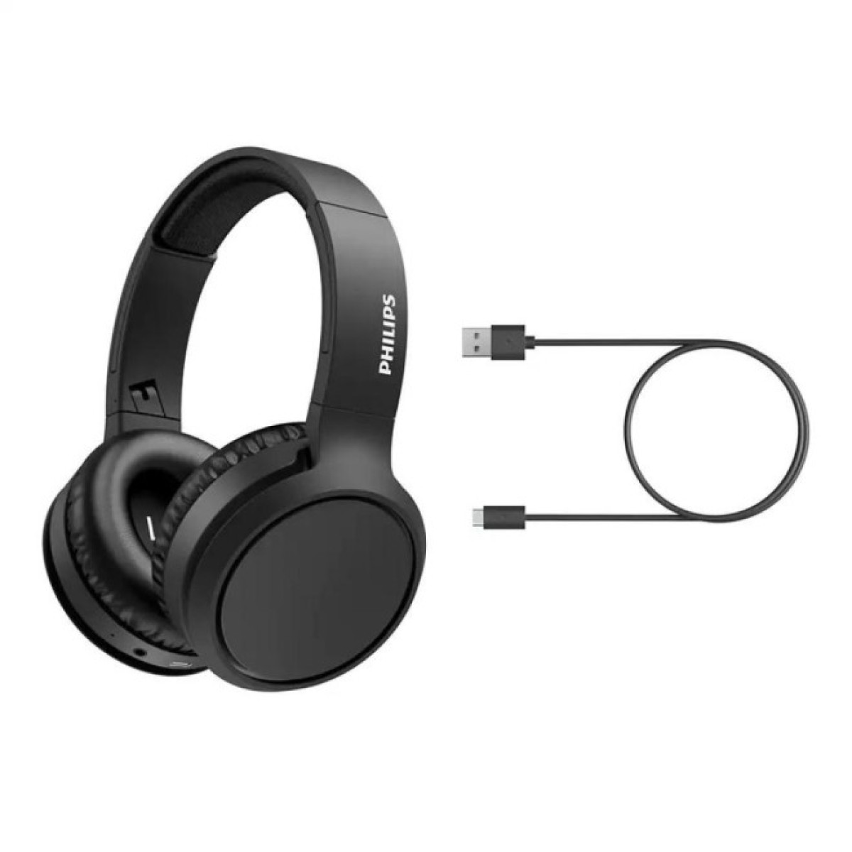 Навушники Philips TAH5205 Over-ear ANC Wireless Mic Black (TAH5205BK/00) 98_98.jpg - фото 4