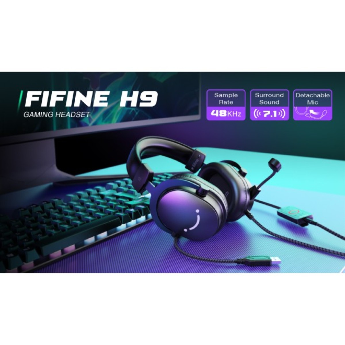 Наушники Fifine H9 Black (H9) 98_98.jpg - фото 11