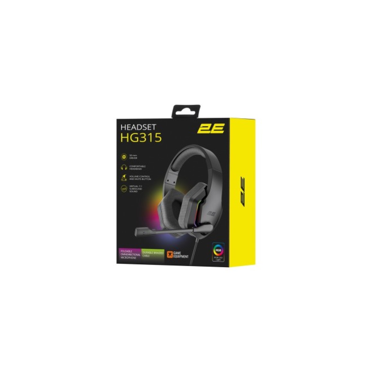 Наушники 2E Gaming HG315 RGB USB 7.1 Black (2E-HG315BK-7.1) 98_98.jpg - фото 5