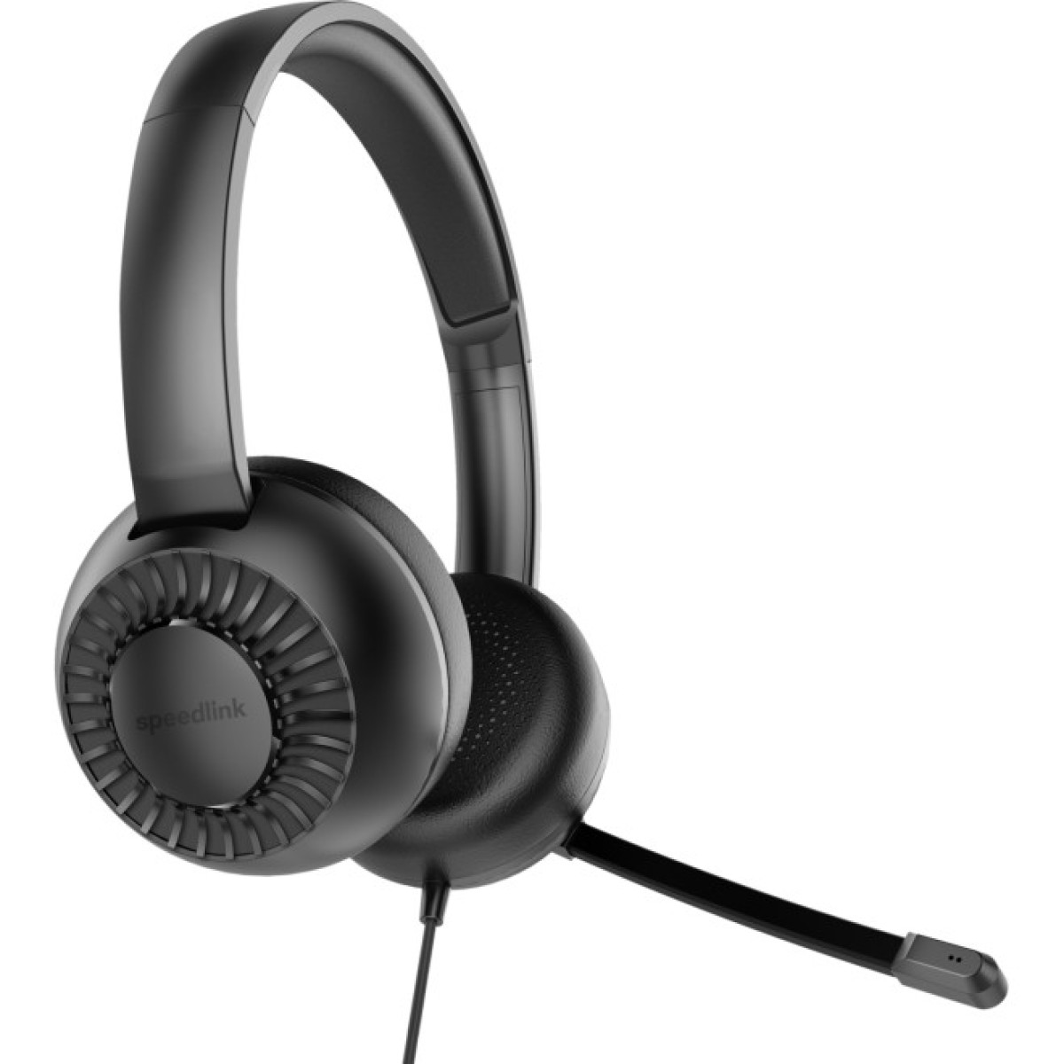 Навушники Speedlink METIS USB Stereo Headset 3.5mm Jack with USB Soundcard Black (SL-870007-BK) 98_98.jpg - фото 2