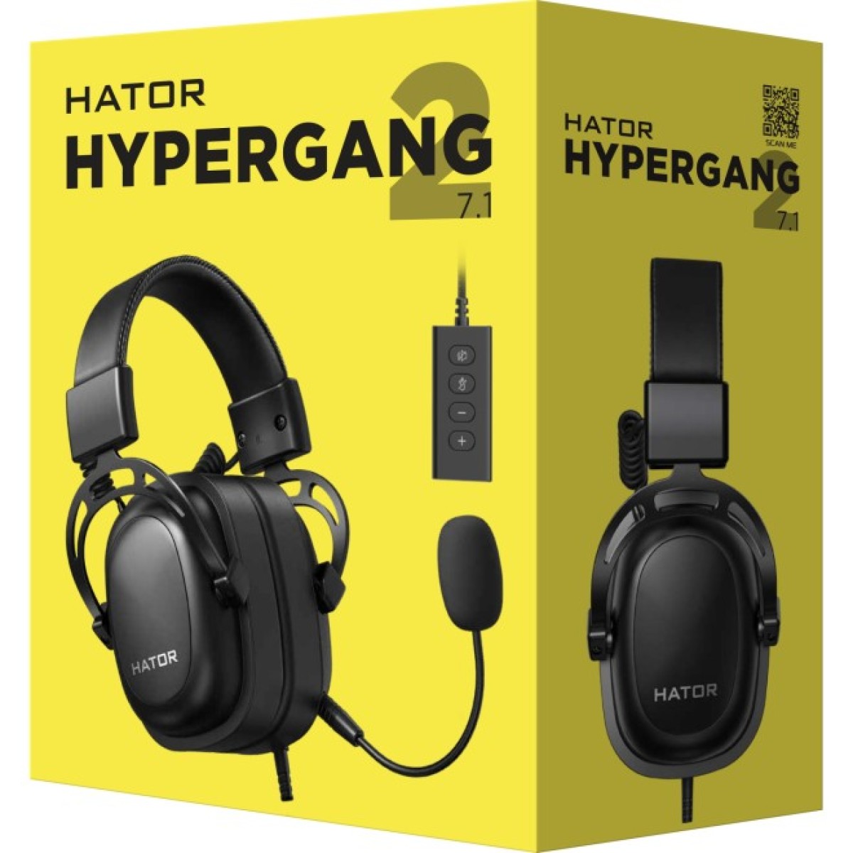 Навушники Hator Hypergang 2 USB 7.1 Black (HTA-940) 98_98.jpg - фото 4