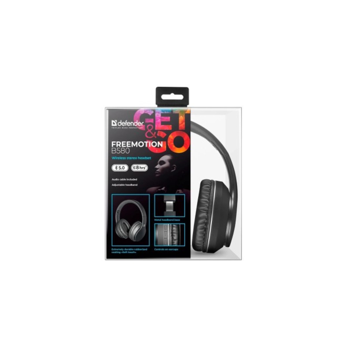 Наушники Defender FreeMotion B580 Bluetooth Black (63580) 98_98.jpg - фото 4