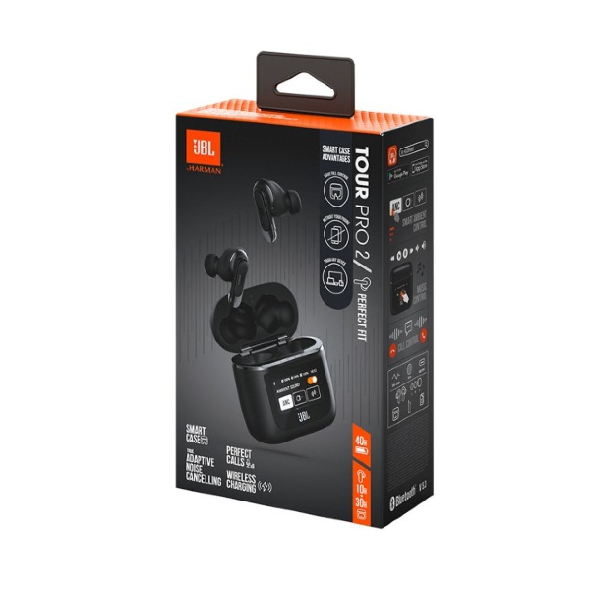 Наушники JBL Tour Pro 2 TWS Black (JBLTOURPRO2BLK) 98_98.jpg - фото 6