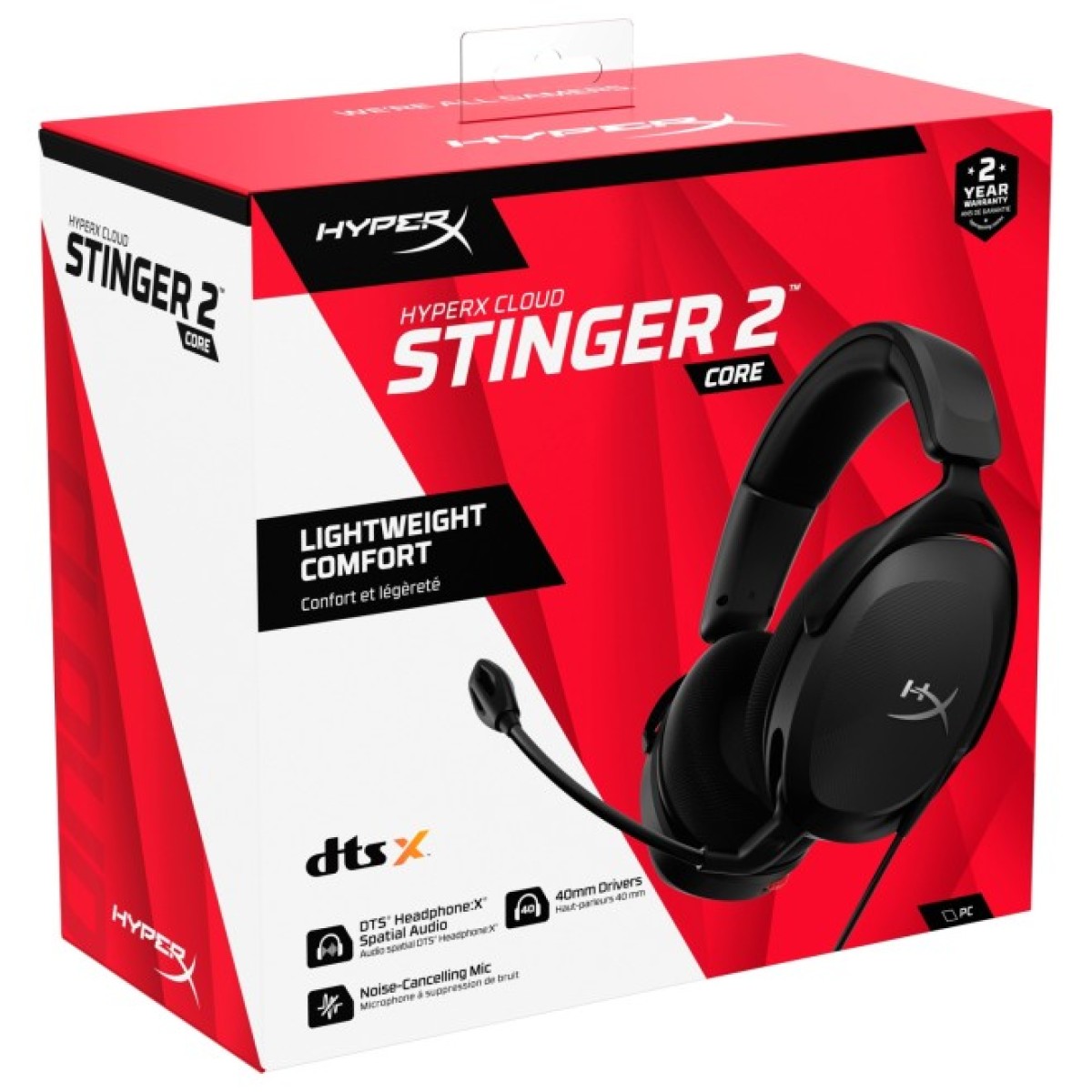 Наушники HyperX Cloud Stinger 2 Core Wired Black (683L9AA) 98_98.jpg - фото 2