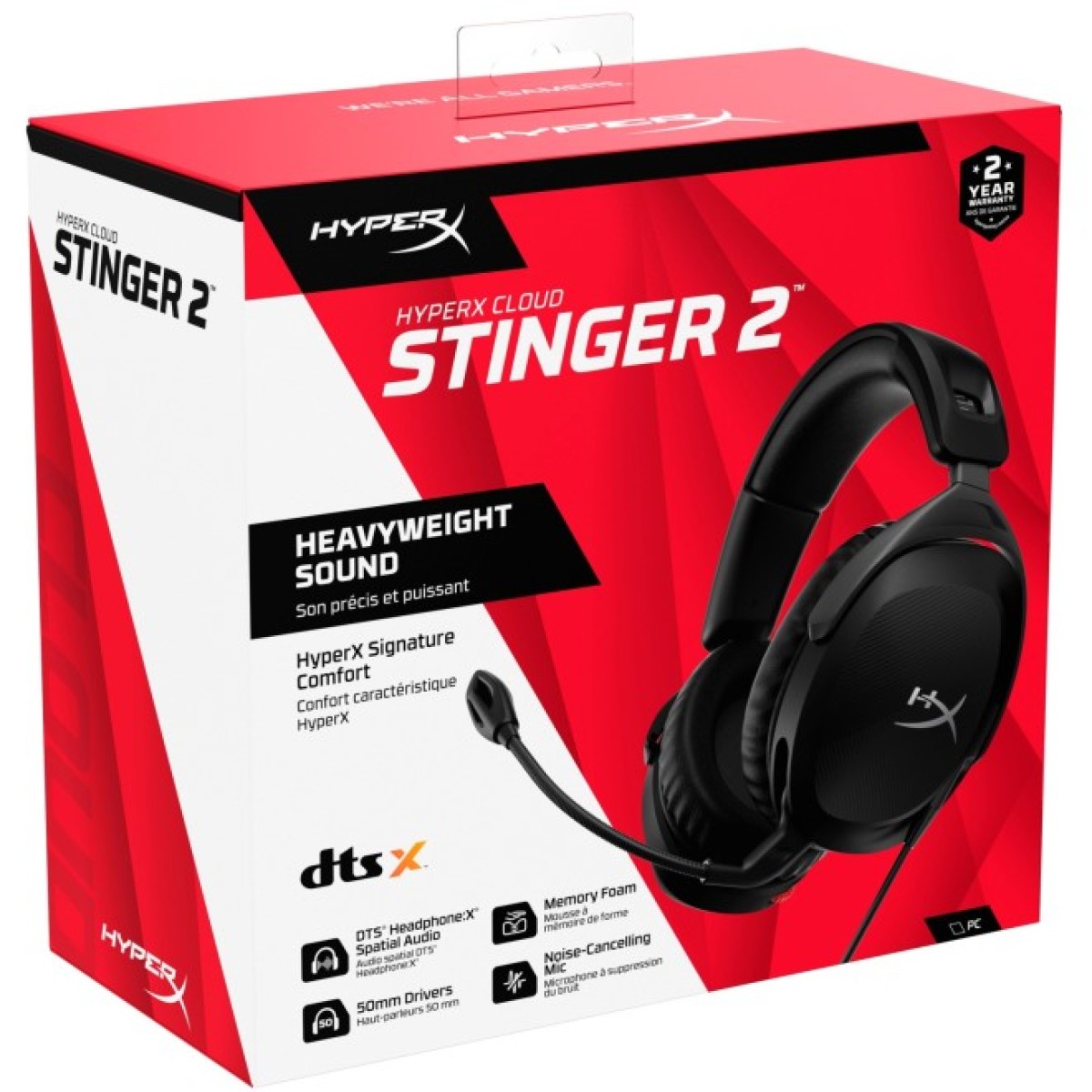 Наушники HyperX Cloud Stinger 2 Wired Black (519T1AA) 98_98.jpg - фото 9