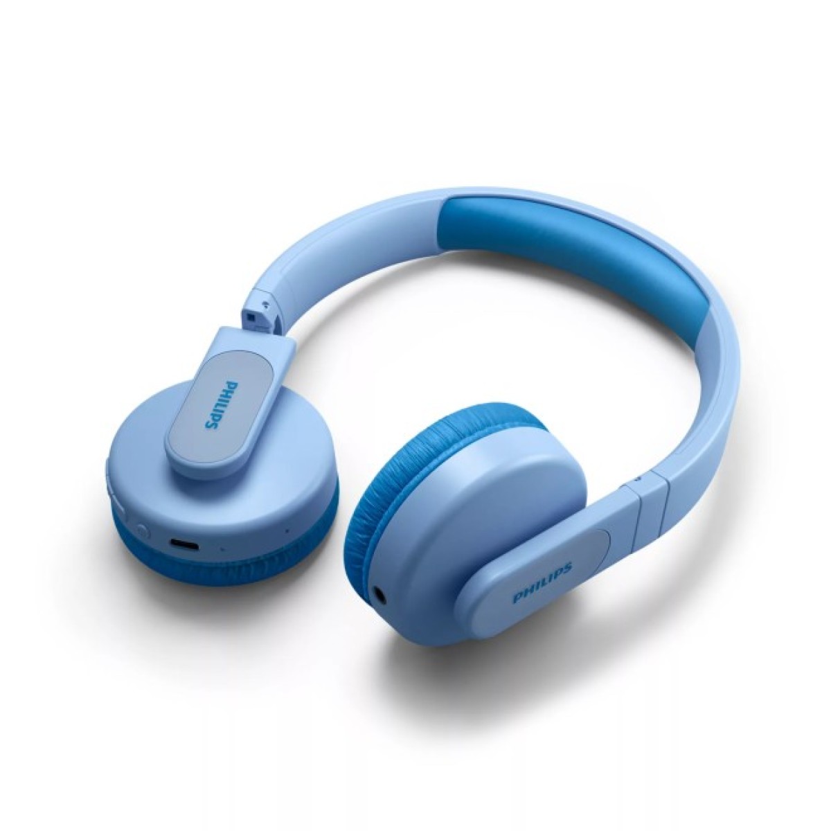 Навушники Philips Kids TAK4206 On-ear Colored light panels Wireless Blue (TAK4206BL/00) 98_98.jpg - фото 3