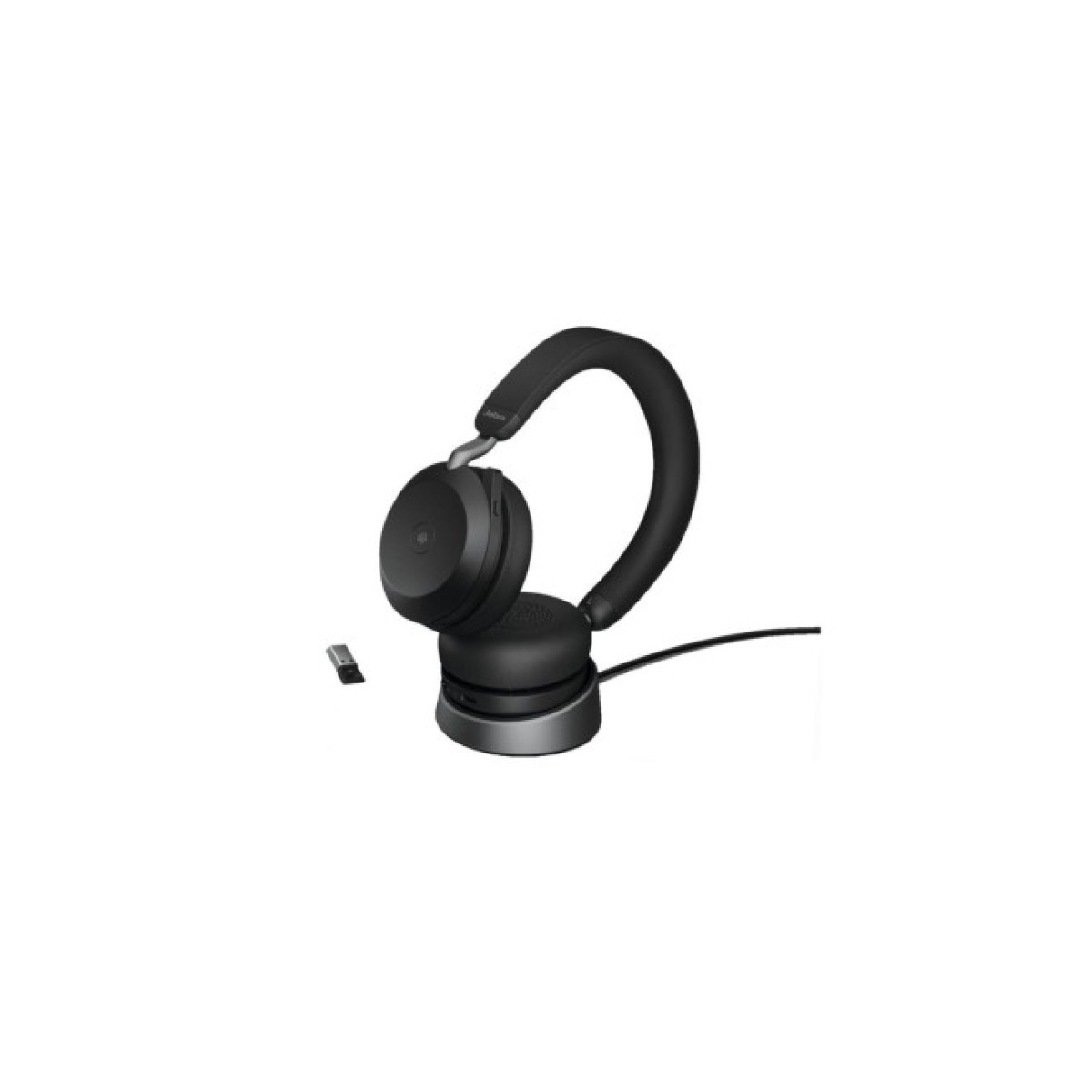 Наушники Jabra Evolve2 75 MS Stereo USB-A + База Black (27599-999-989) 256_256.jpg