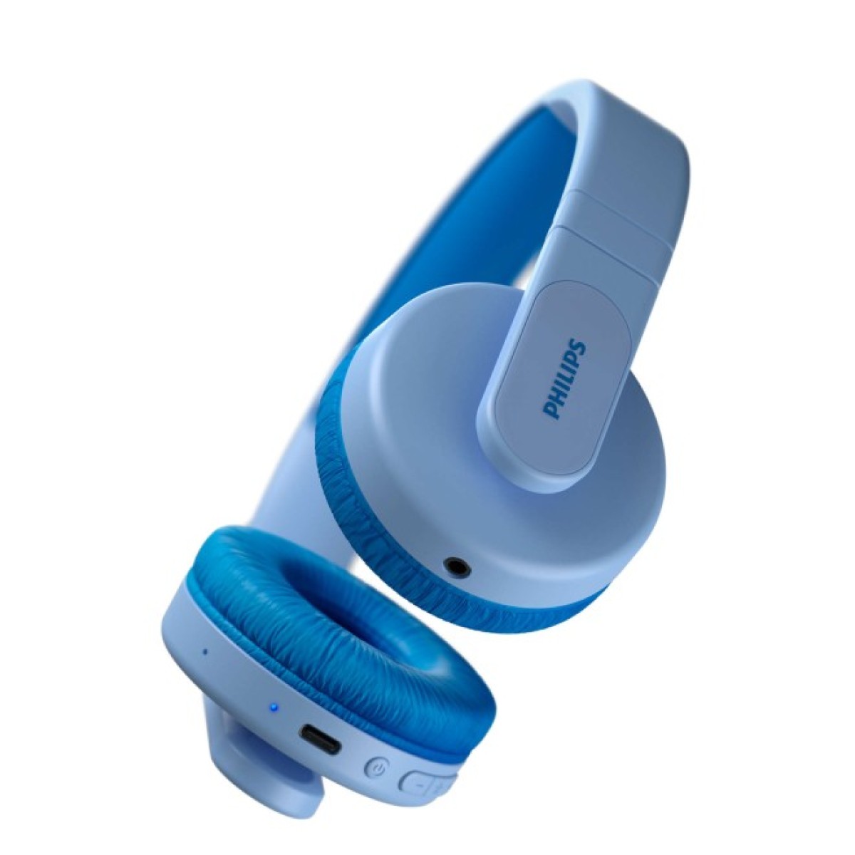 Наушники Philips Kids TAK4206 On-ear Colored light panels Wireless Blue (TAK4206BL/00) 98_98.jpg - фото 11