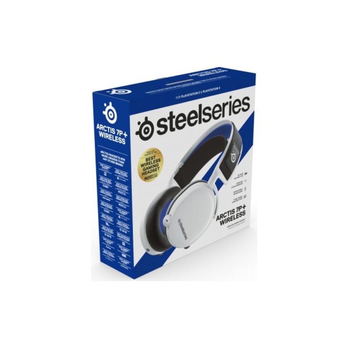 Наушники SteelSeries Arctis 7P+ for PS5 White (SS61471) 98_98.jpg - фото 3