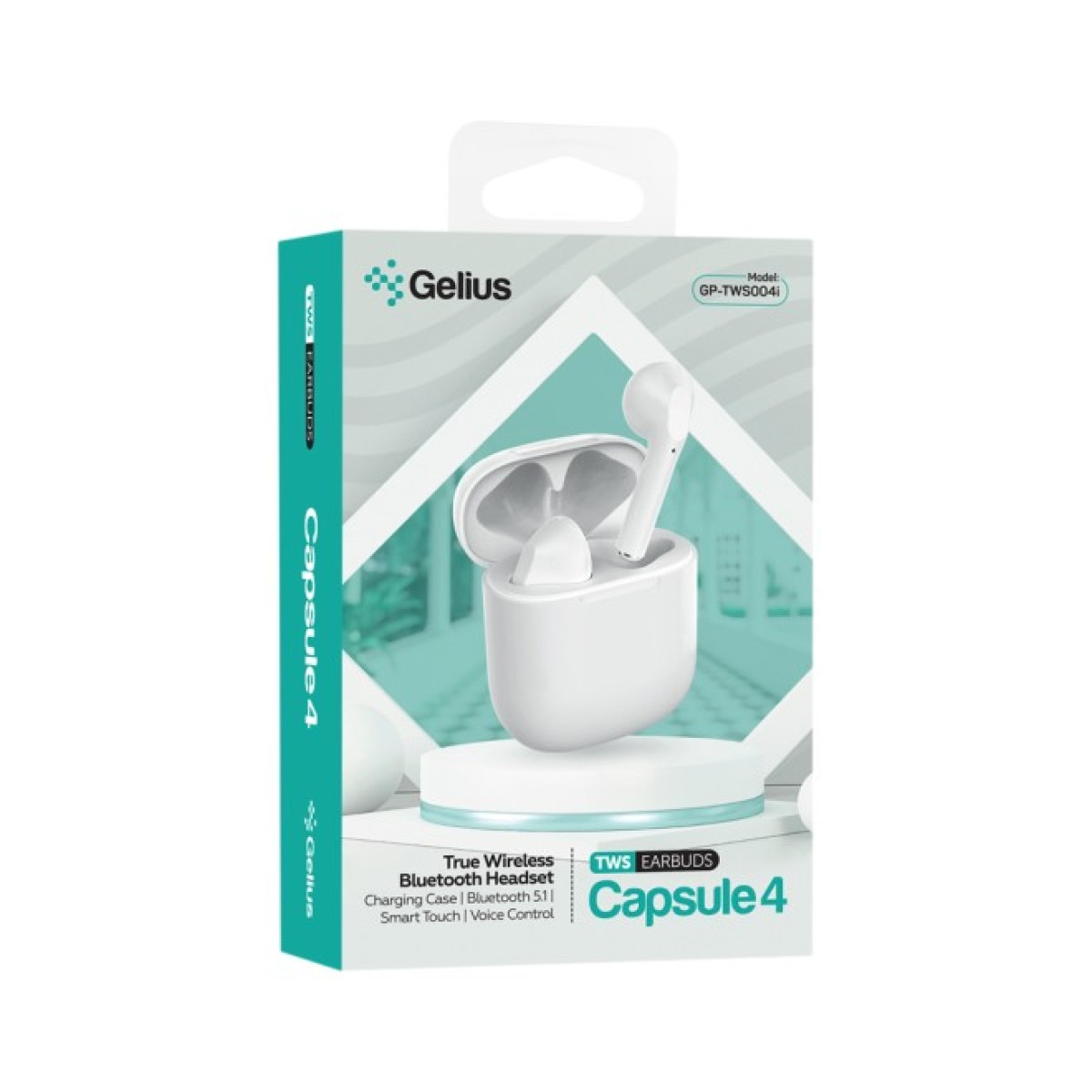 Наушники Gelius Pro Capsule 4 GP-TWS-004i White (00000089892) 98_98.jpg - фото 12