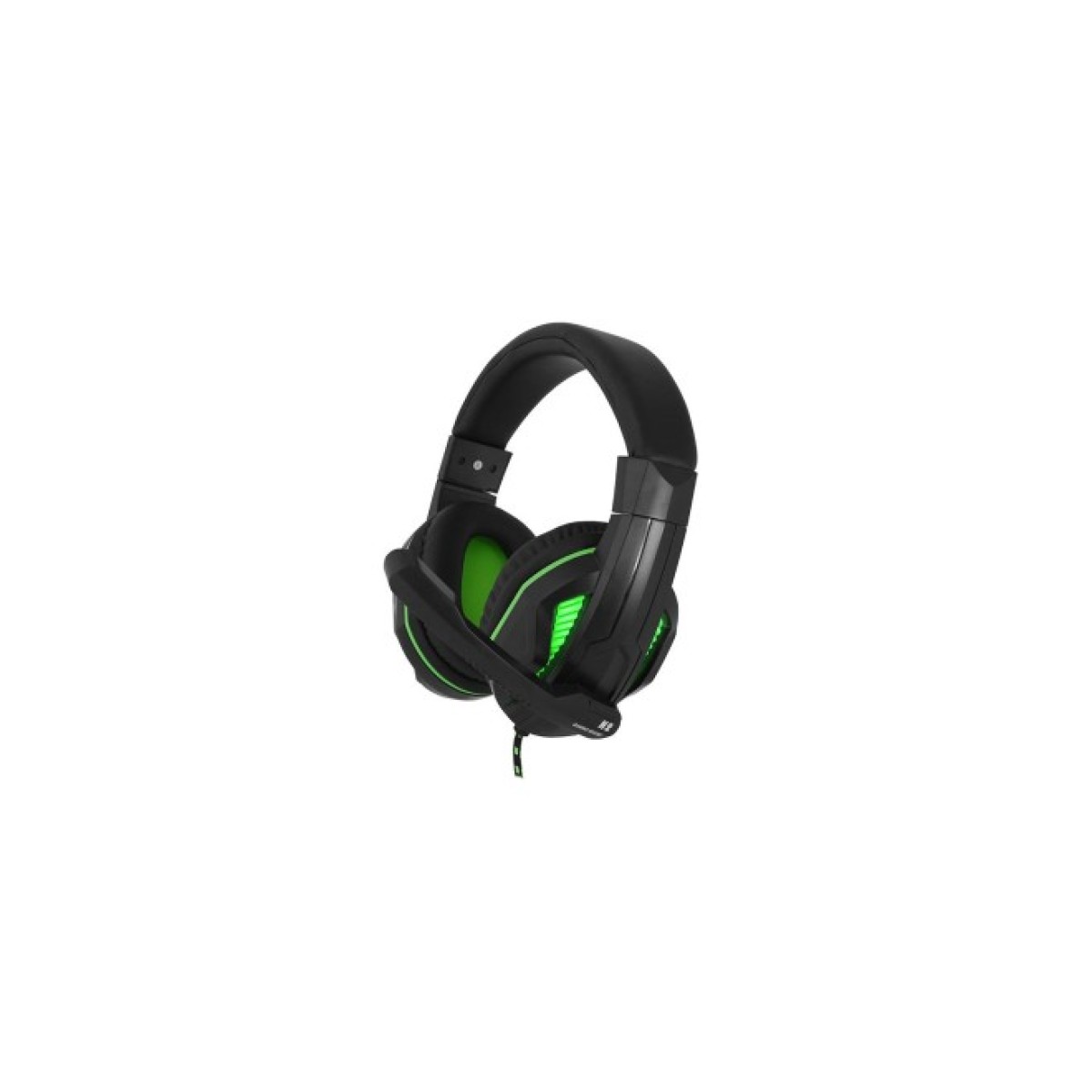 Наушники Gemix N2 LED Black-Green Gaming 98_98.jpg - фото 1