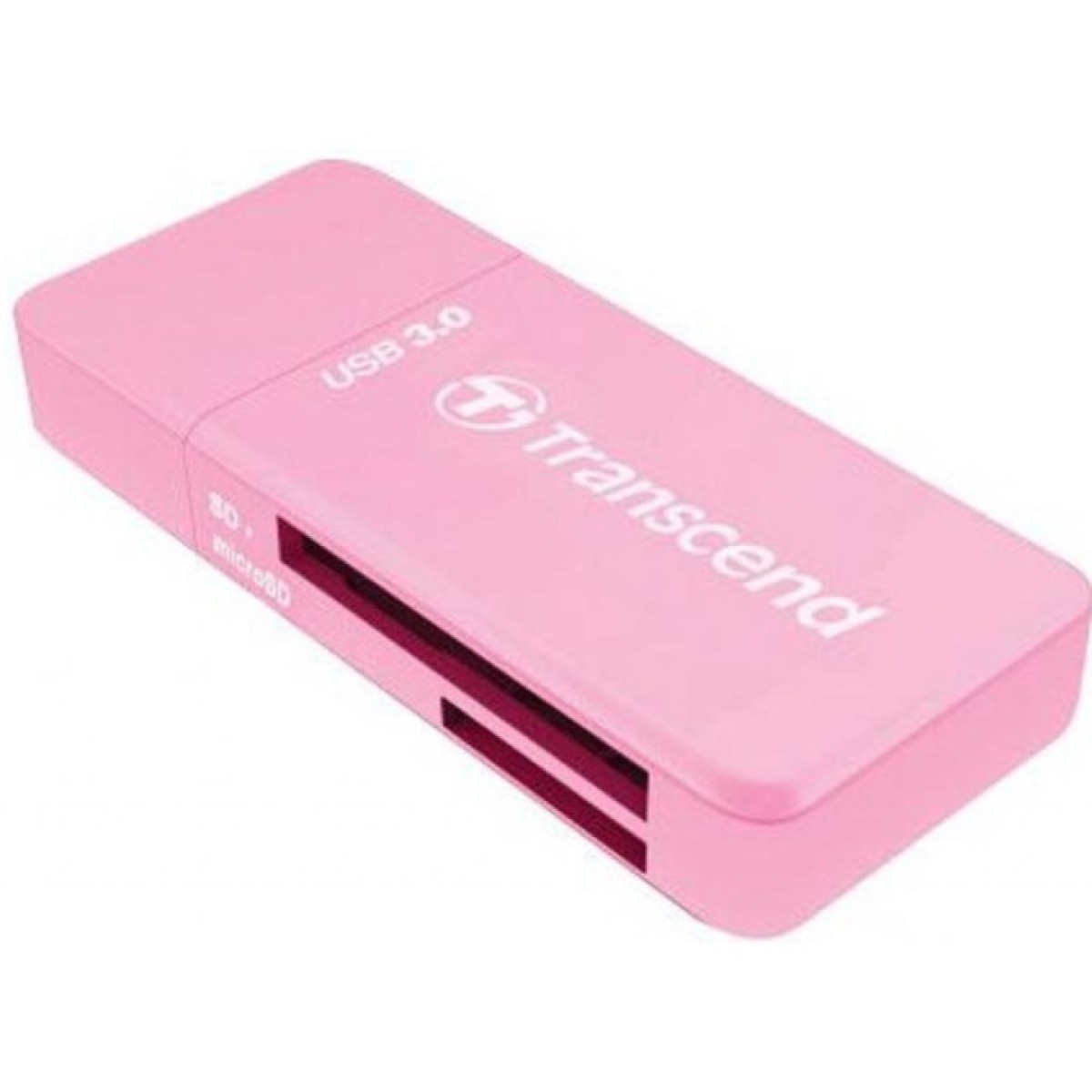 Считыватель флеш-карт Transcend USB 3.0/3.1 Gen 1 Pink (TS-RDF5R) 98_98.jpg - фото 2