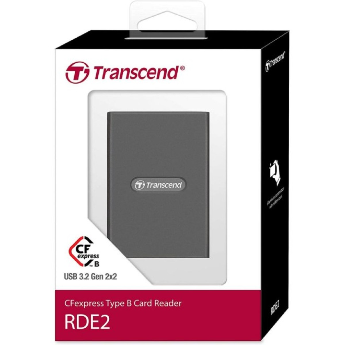 Зчитувач флеш-карт Transcend USB 3.2 Gen 2x2 Type-C CFexpress (TS-RDE2) 98_98.jpg - фото 3