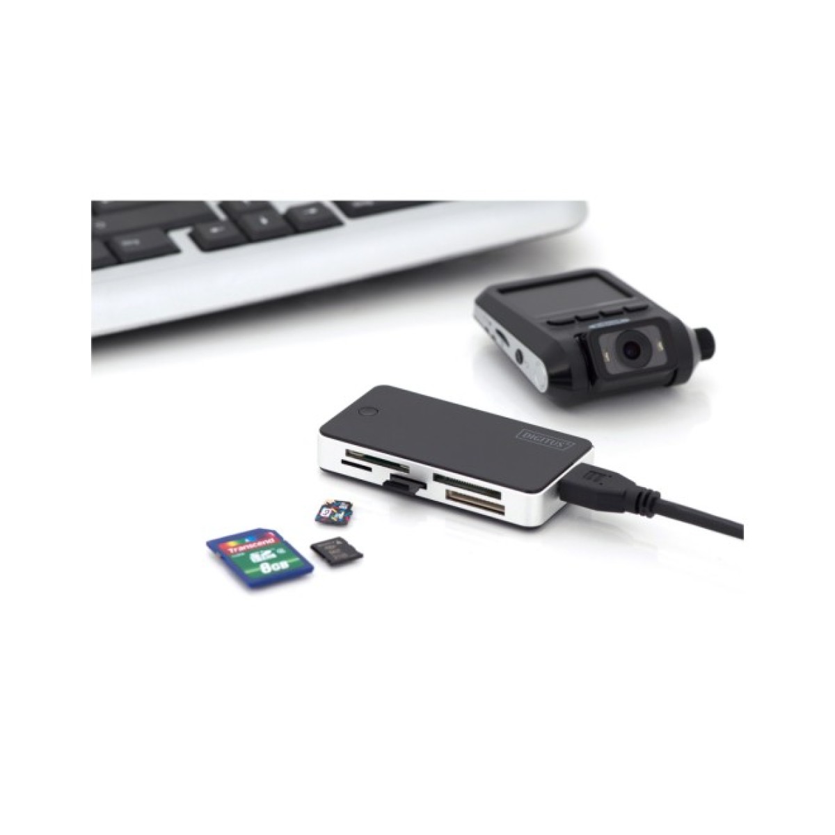 Зчитувач флеш-карт Digitus USB 3.0 All-in-one (DA-70330-1) 98_98.jpg - фото 11