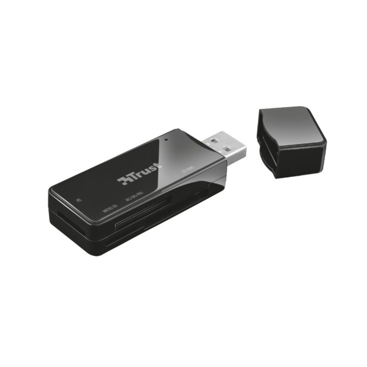 Зчитувач флеш-карт Trust Nanga USB 2.0 BLACK (21934) 98_98.jpg - фото 2