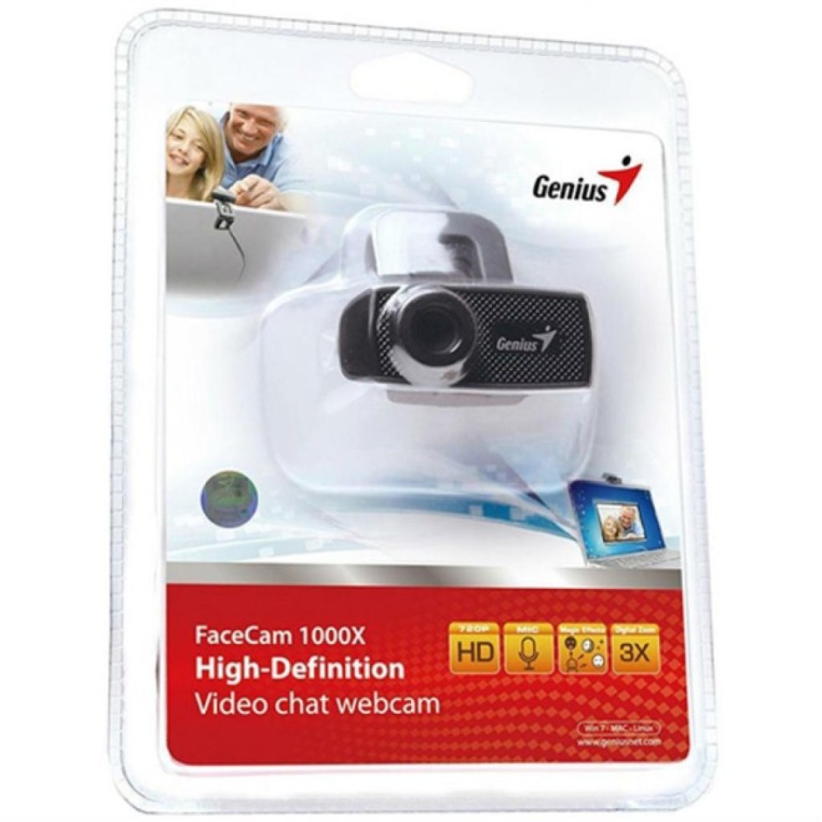 Веб-камера Genius FaceCam 1000X HD (32200003400) 98_98.jpg - фото 3