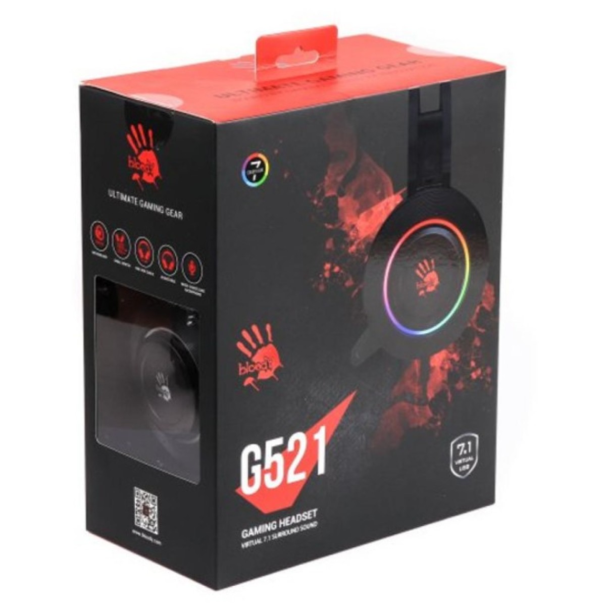 Наушники A4Tech Bloody G521 Black 98_98.jpg - фото 2