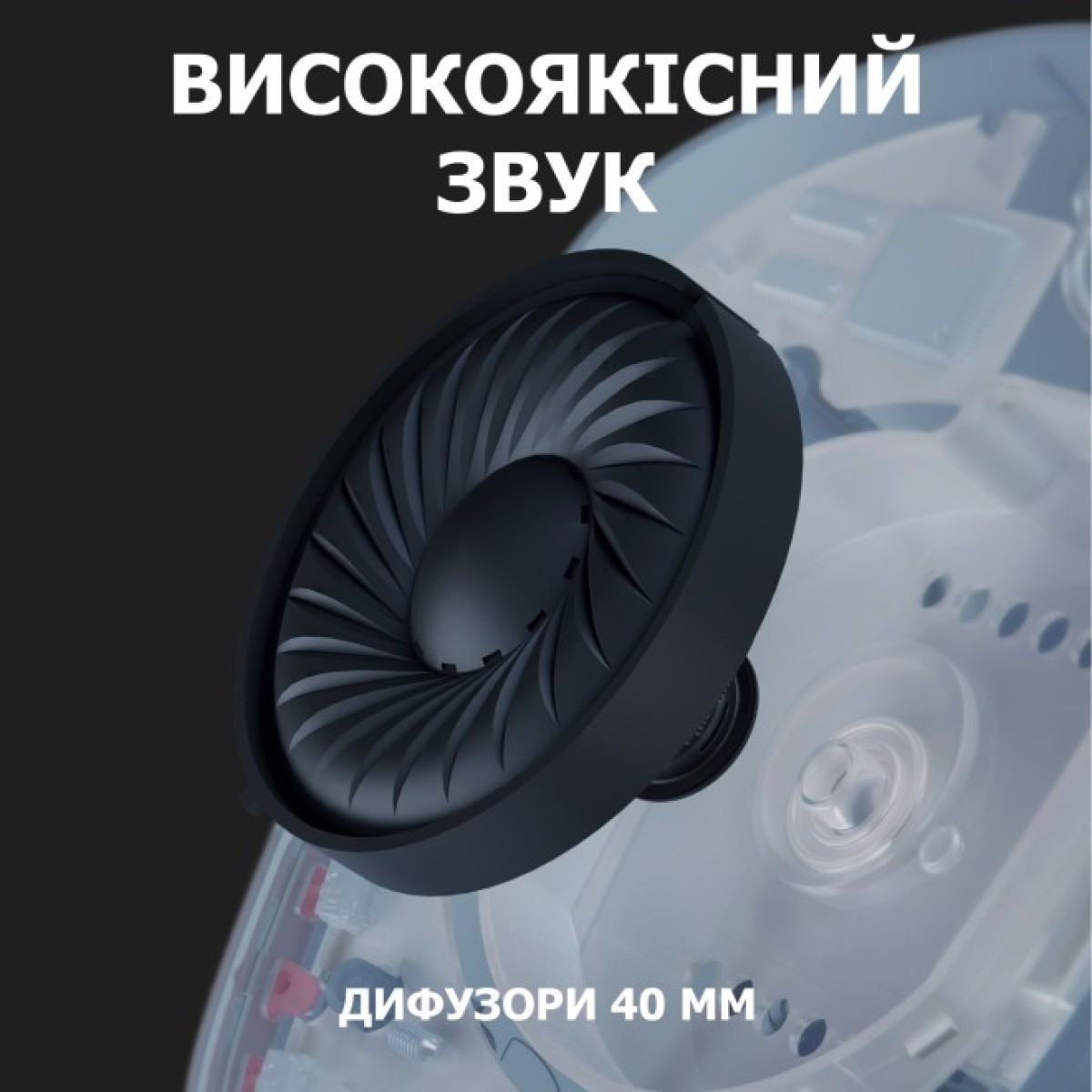 Наушники Logitech G435 Lightspeed Wireless Gaming Headset Blue (981-001062) 98_98.jpg - фото 7