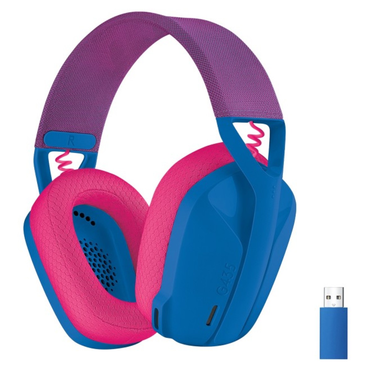 Наушники Logitech G435 Lightspeed Wireless Gaming Headset Blue (981-001062) 256_256.jpg