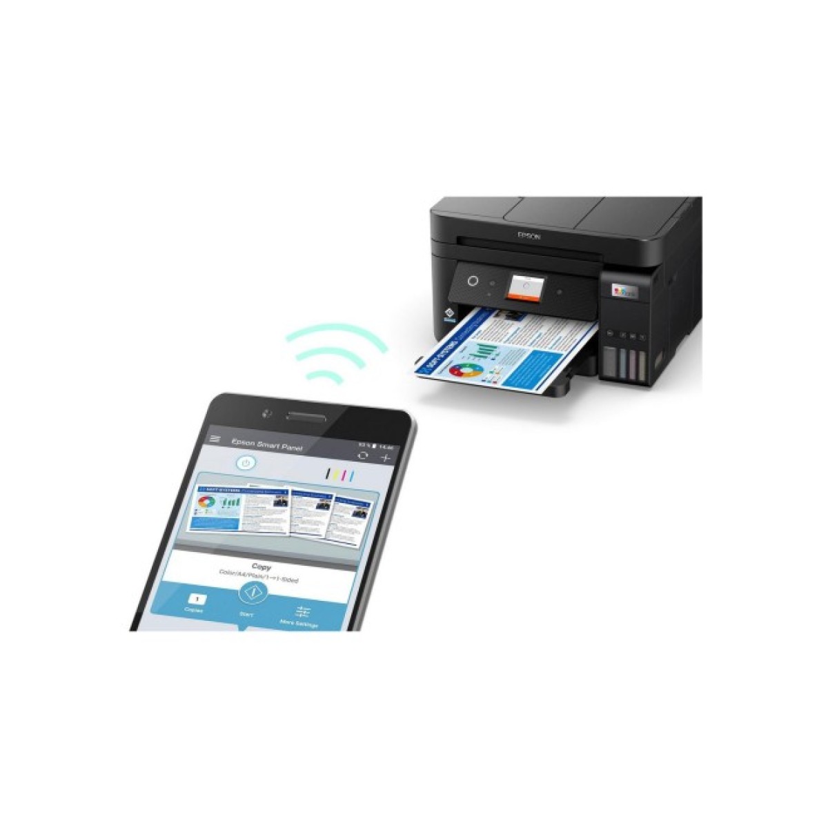 Многофункциональное устройство Epson EcoTank L6290 WiFi (C11CJ60406) 98_98.jpg - фото 5