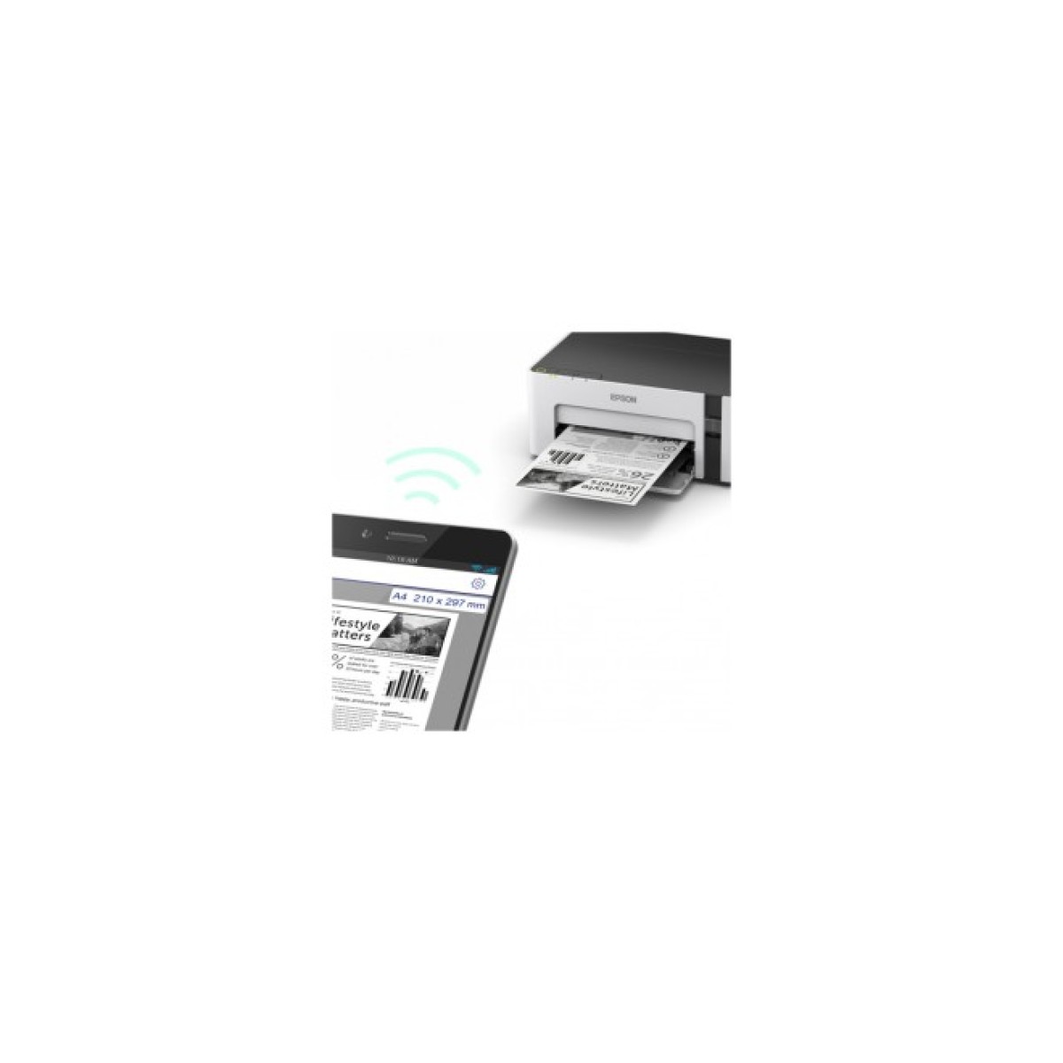 Струменевий принтер Epson M1120 с WiFi (C11CG96405) 98_98.jpg - фото 7