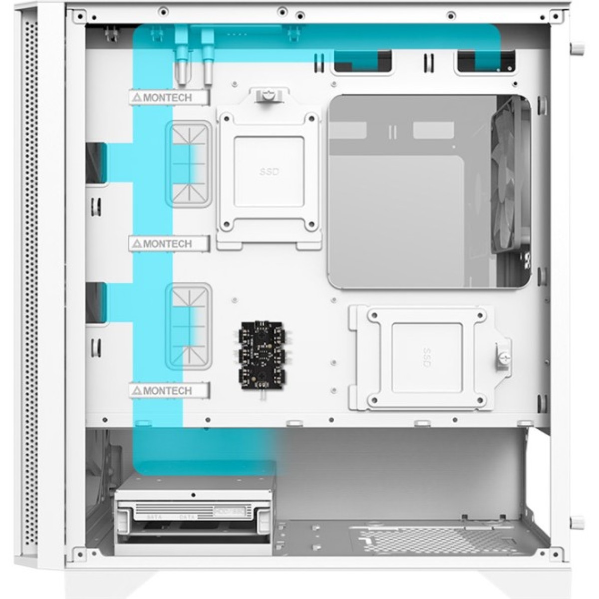 Корпус MONTECH AIR 100 ARGB (W) 98_98.jpg - фото 5