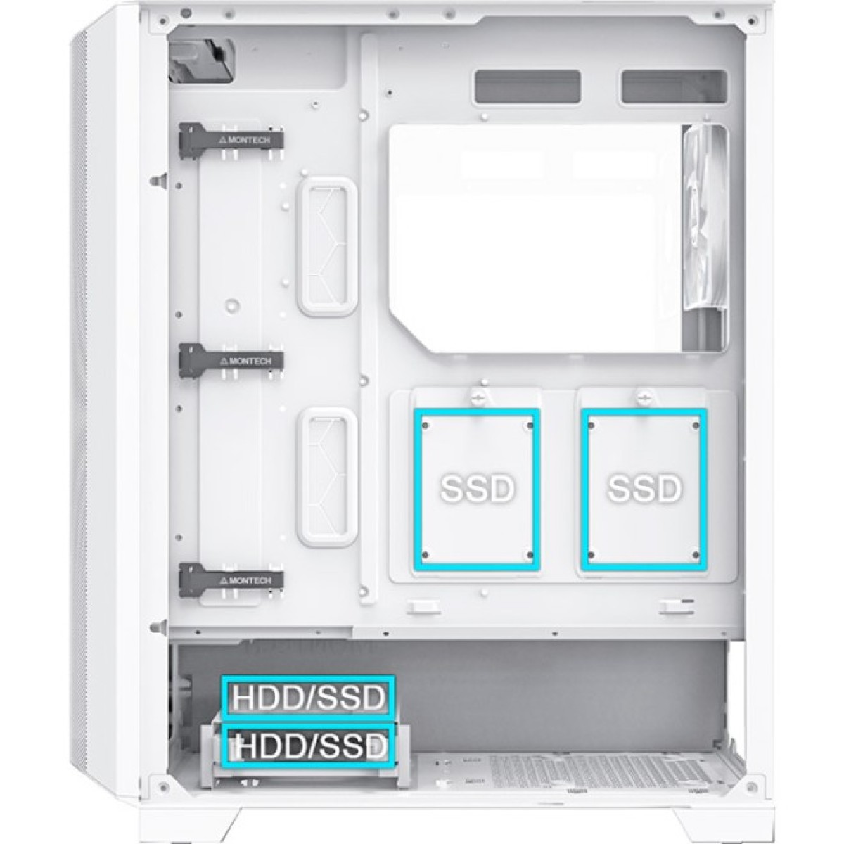 Корпус MONTECH SKY ONE LITE (W) 98_98.jpg - фото 4