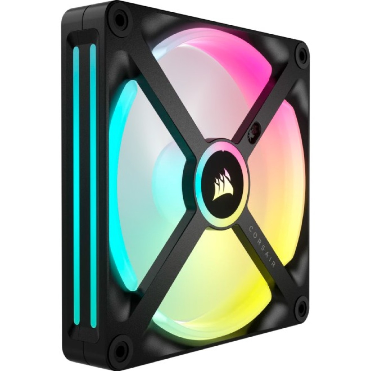 Кулер до корпусу Corsair iCUE Link QX140 RGB PWM PC Fans Starter Kit with iCUE LINK System Hub (CO-9051004-WW) 98_98.jpg - фото 4