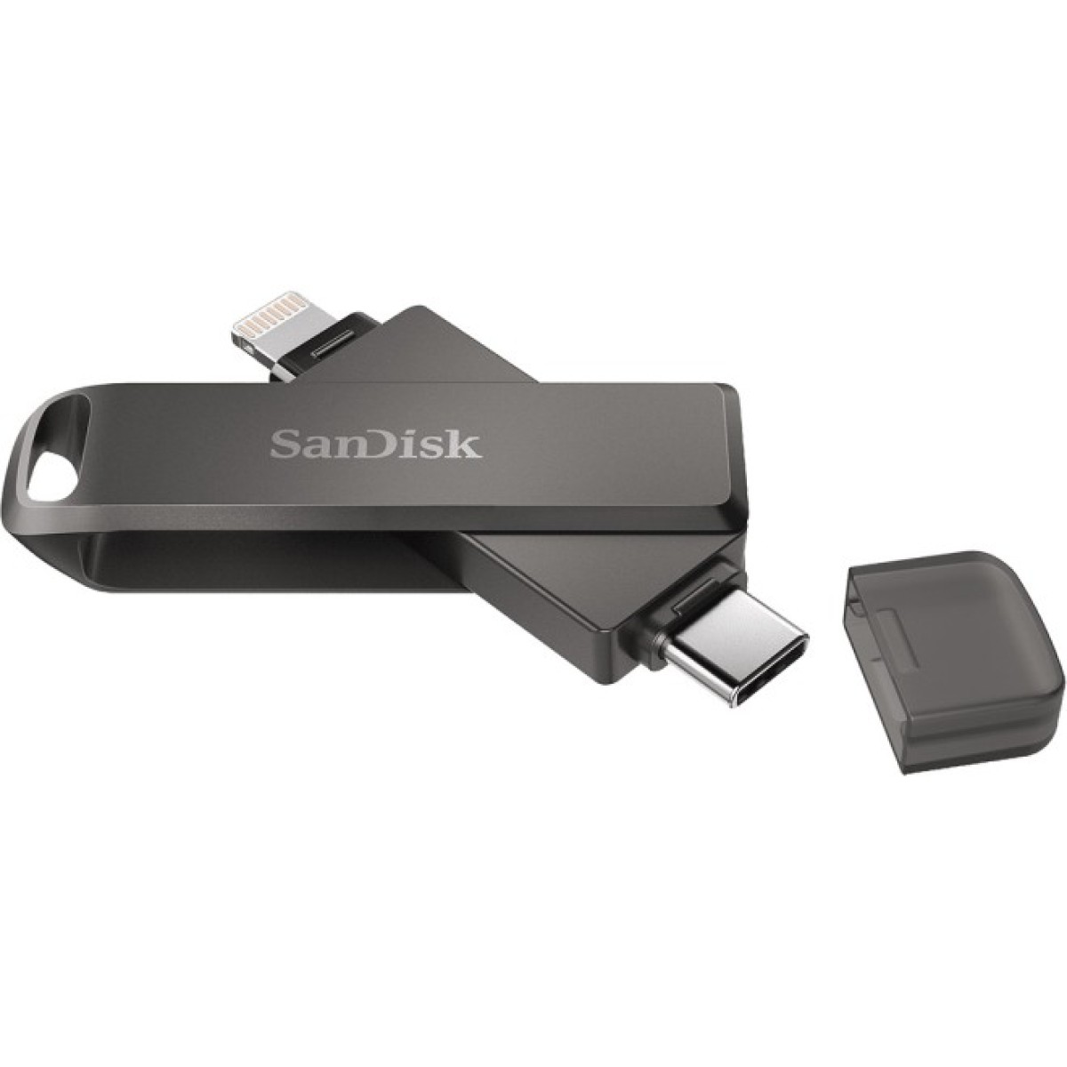 USB флеш накопичувач SanDisk 256GB iXpand Luxe USB-C/Lightning (SDIX70N-256G-GN6NE) 98_98.jpg - фото 4