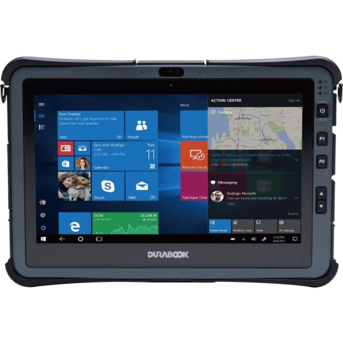 Планшет Durabook U11I 11.6FHD/Intel i5-10210Y/8/128/int/W10P (U1D1A11ABAXX) 98_98.jpg - фото 1