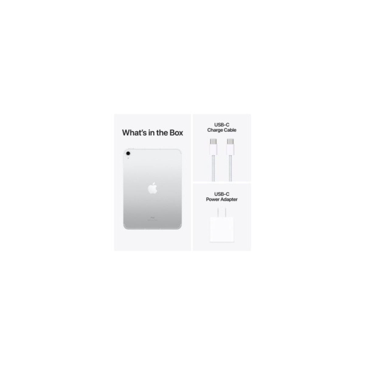 Планшет Apple iPad 10.9" 2022 WiFi + LTE 256GB Silver (10 Gen) (MQ6T3RK/A) 98_98.jpg - фото 2