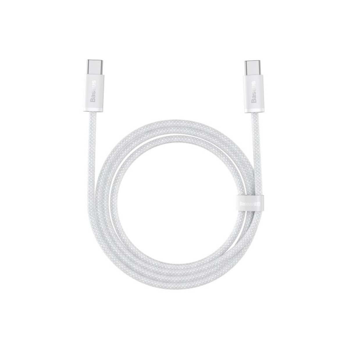 Дата кабель USB-C to USB-C 2.0m 5A White Baseus (CALD000302) 98_98.jpg - фото 1