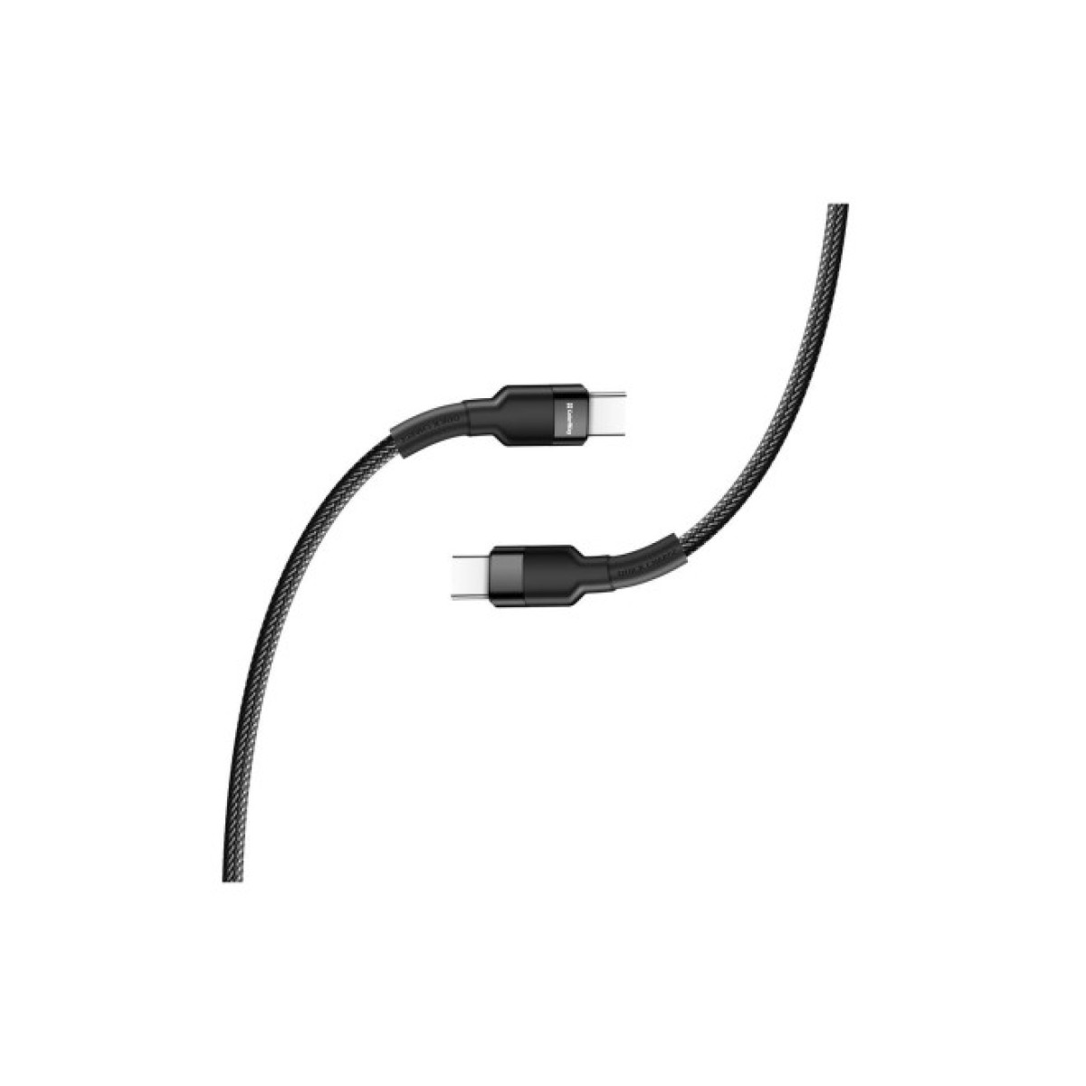 Дата кабель USB-C to USB-C 0.3m 3А black ColorWay (CW-CBPDCC054-BK) 98_98.jpg - фото 2