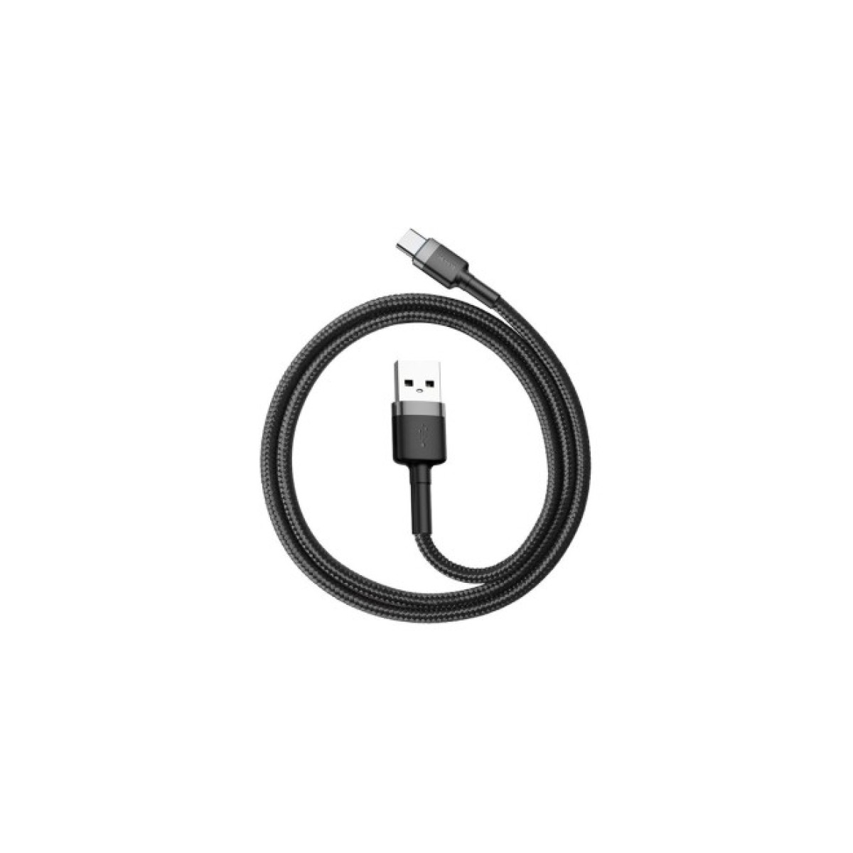 Дата кабель USB 2.0 AM to Type-C 2.0m 3A Gray-Black Baseus (CATKLF-CG1) 256_256.jpg