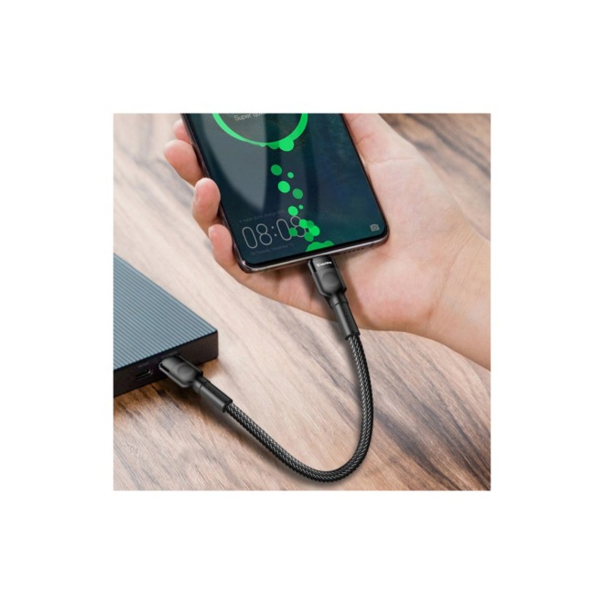 Дата кабель USB-C to USB-C 0.3m 3А black ColorWay (CW-CBPDCC054-BK) 98_98.jpg - фото 6