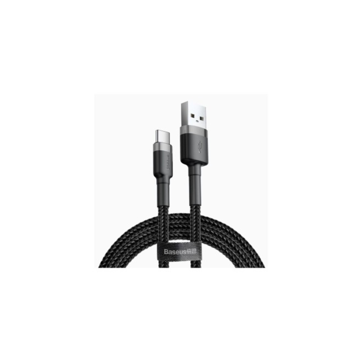 Дата кабель USB 2.0 AM to Type-C 1.0m Black-Grey Baseus (491798) 98_98.jpg - фото 1