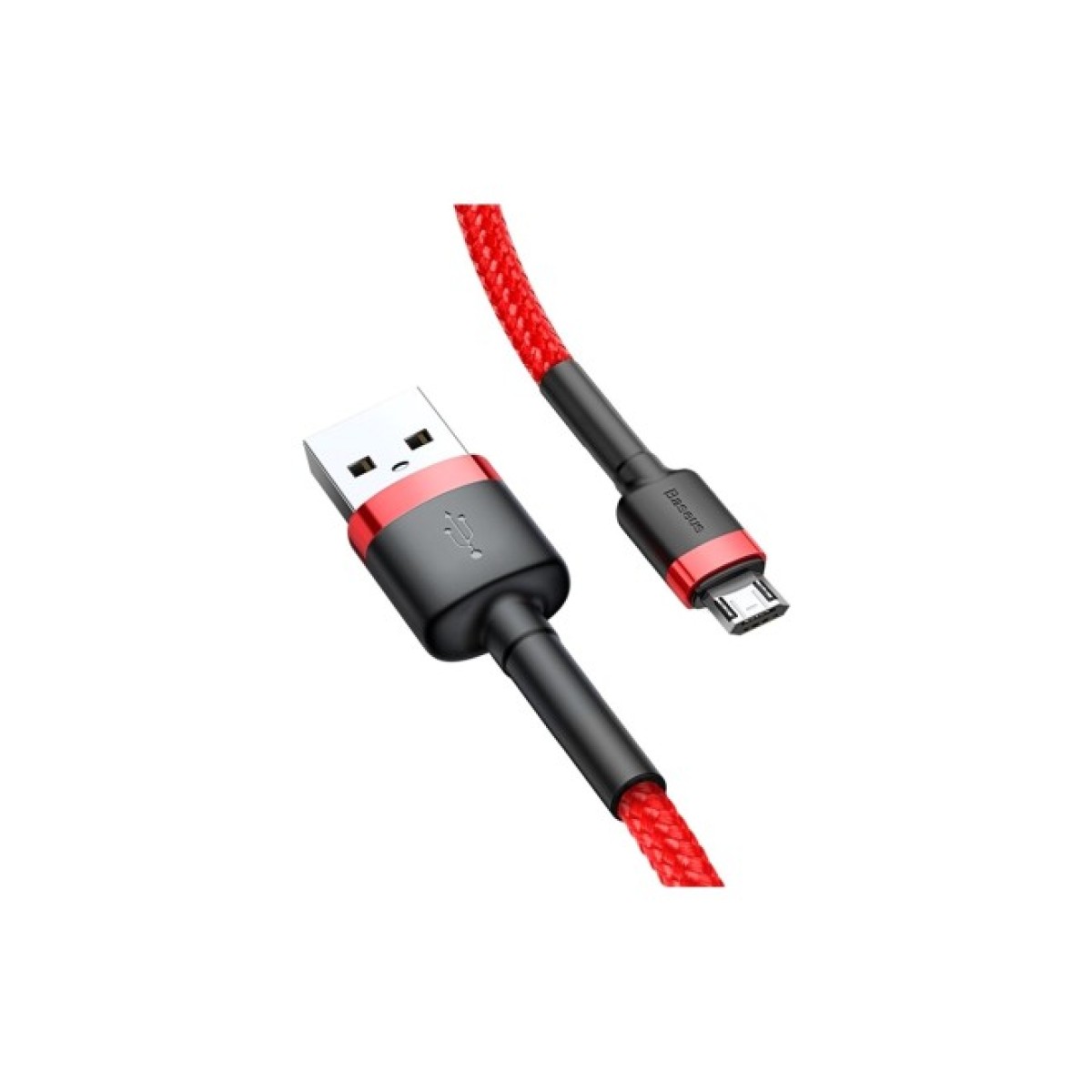 Дата кабель USB 2.0 AM to Micro 5P 2.0m 1.5A Red Baseus (CAMKLF-C09) 98_98.jpg - фото 2
