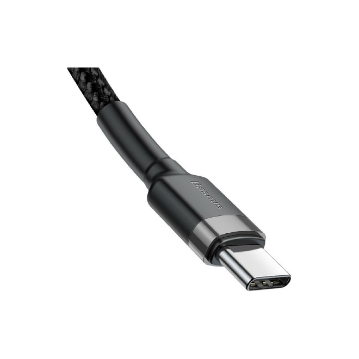 Дата кабель USB-C to USB-C 1.0m 3A 60W Cafule Black Baseus (CATKLF-GG1) 98_98.jpg - фото 4