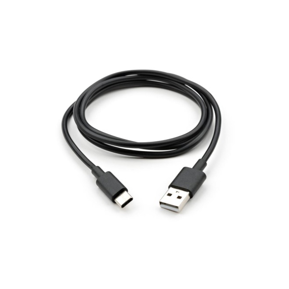 Дата кабель USB 2.0 AM to Type-C PVC 1m black Vinga (VCPDCTC1BK) 98_98.jpg - фото 2