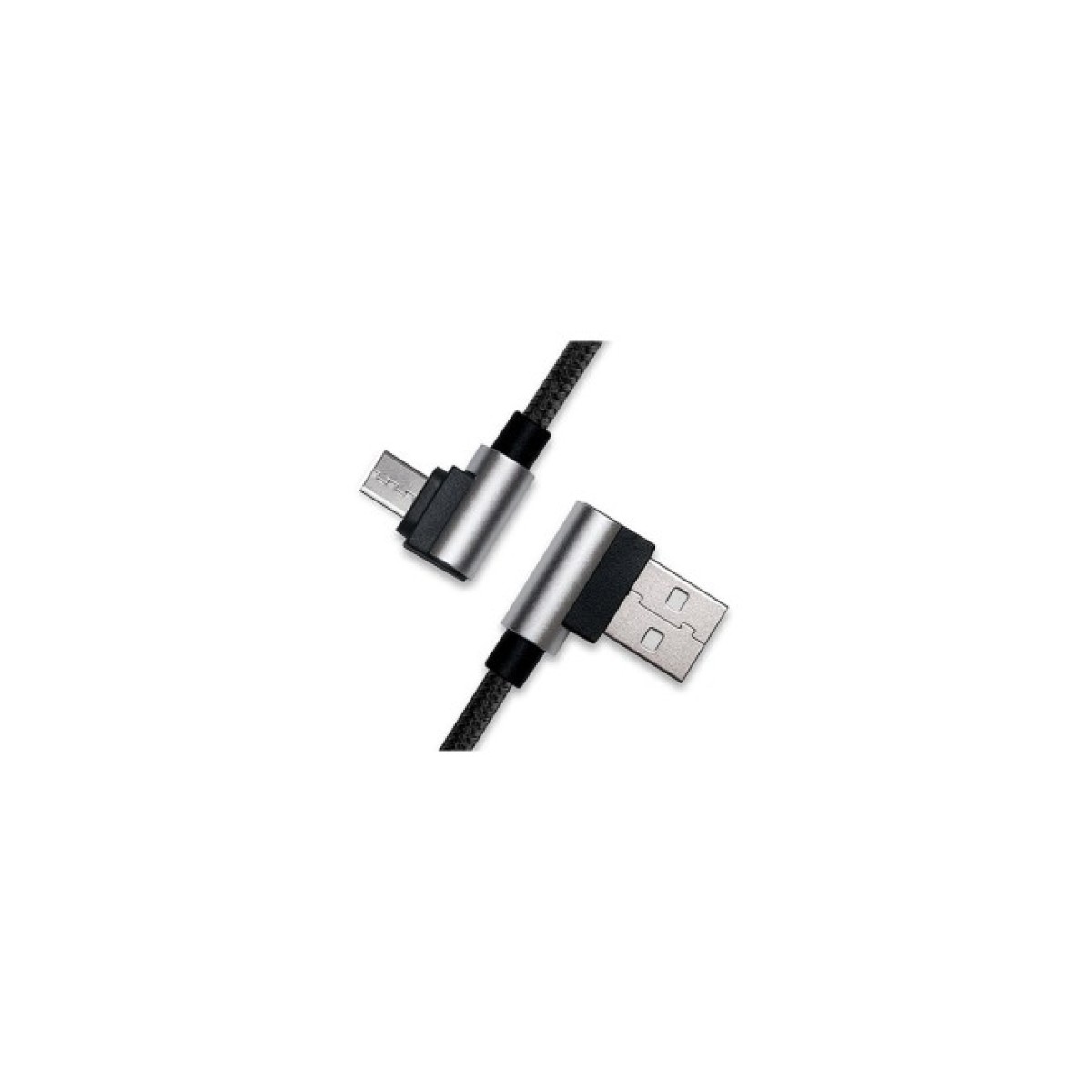 Дата кабель USB 2.0 AM to Micro 5P 1.0m Premium black REAL-EL (EL123500031) 98_98.jpg - фото 3