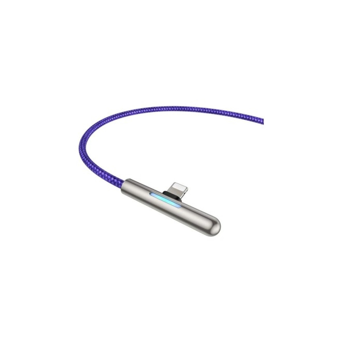 Дата кабель USB 3.1 AM to Lightning 1.0m CAL7C 1.5A 90 Purple Baseus (CAL7C-A05) 98_98.jpg - фото 4