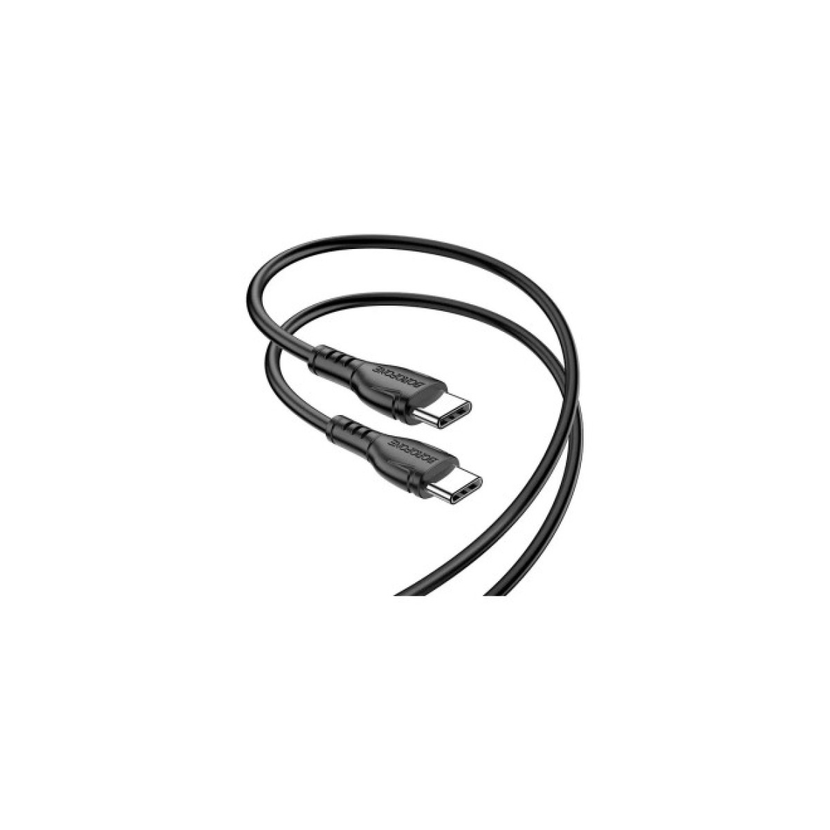 Дата кабель USB-C to USB-C 1.0m BX51 Triumph 60W Black BOROFONE (BX51CCB) 98_98.jpg - фото 5